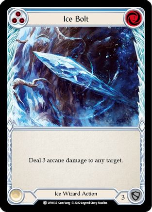 Ice Bolt (Blue) (UPR135) Rainbow Foil - Uprising