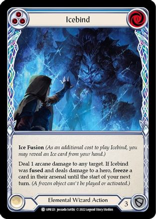 Icebind (Blue) (UPR121) Rainbow Foil - Uprising