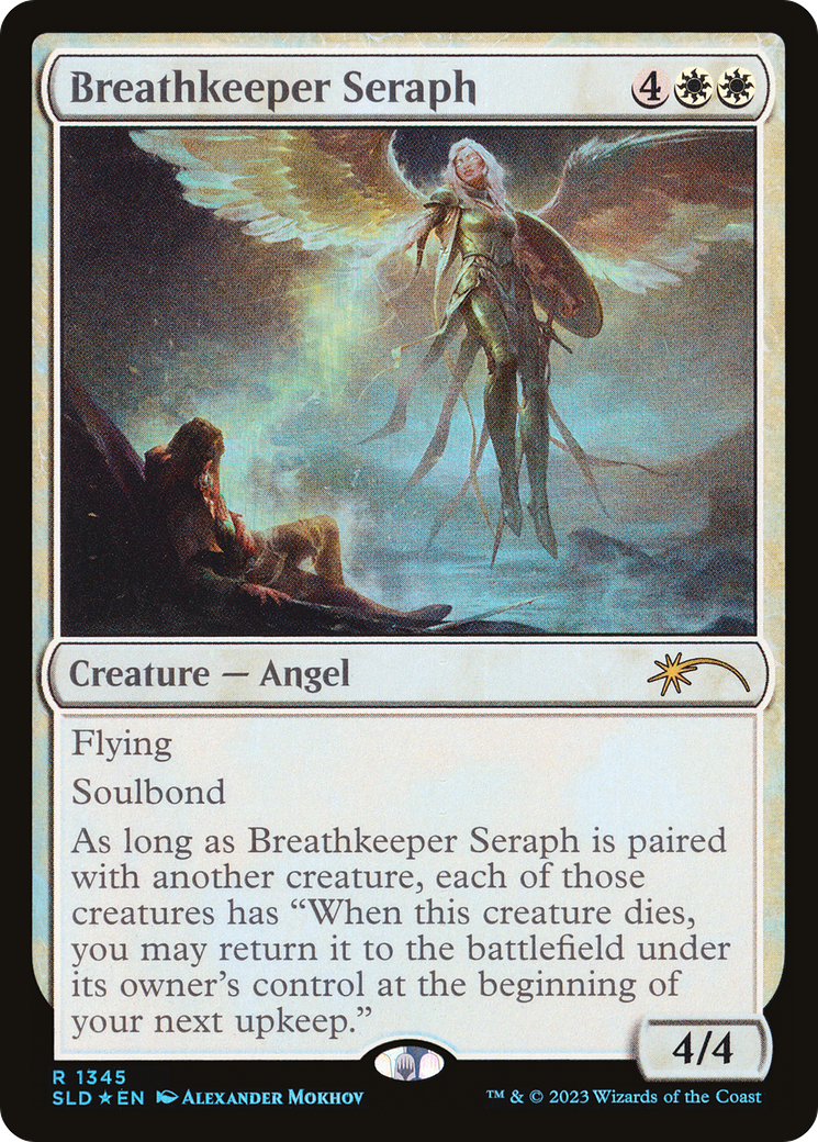 Breathkeeper Seraph (1345) Foil - Secret Lair Drop