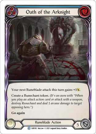 Oath of the Arknight (Blue) (1HP281) - History Pack Vol.1