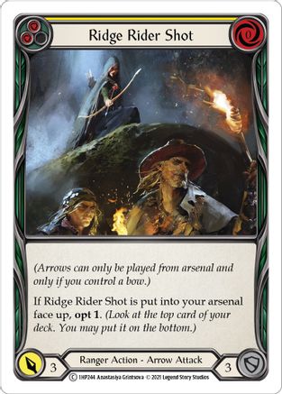 Ridge Rider Shot (Yellow) (1HP244) - History Pack Vol.1