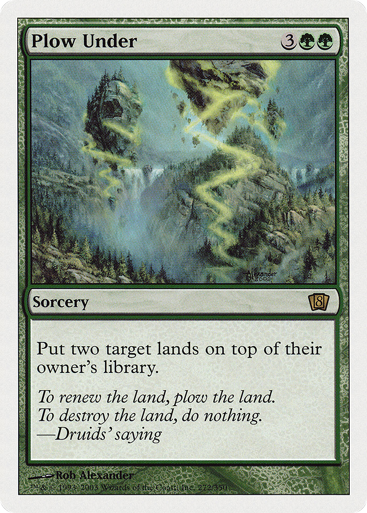 Plow Under (272) - Eighth Edition