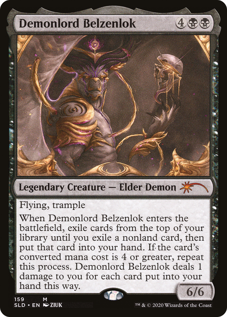Demonlord Belzenlok (159) Foil - Secret Lair Drop