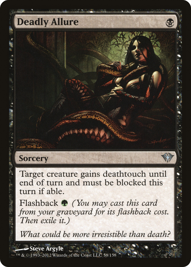 Deadly Allure (058) Foil - Dark Ascension