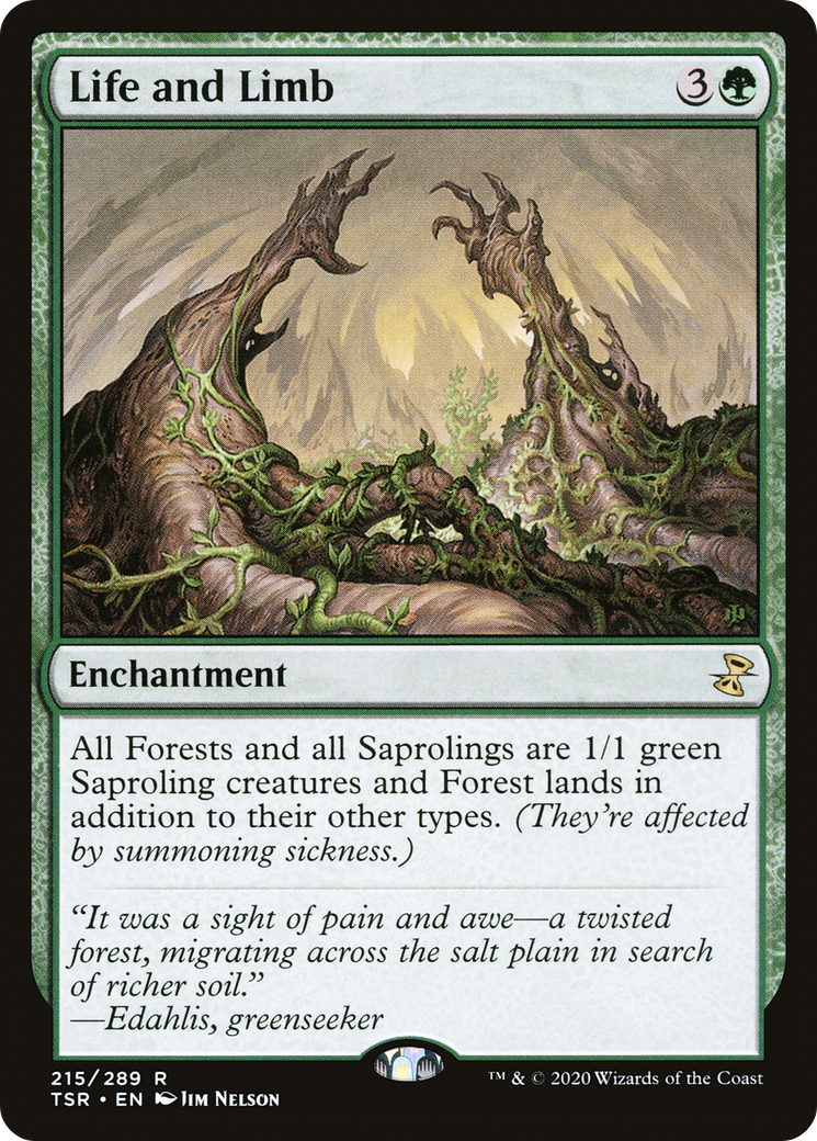 Life and Limb (215) Foil - Time Spiral Remastered