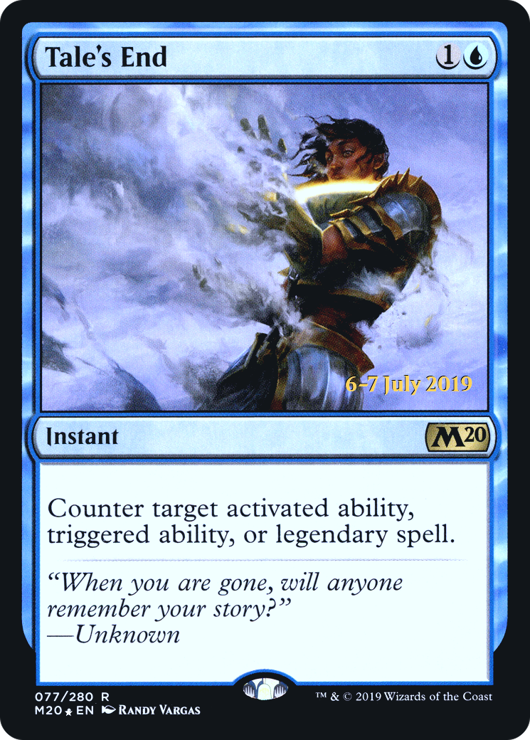 Tale's End (077) Foil - Core Set 2020 Promos