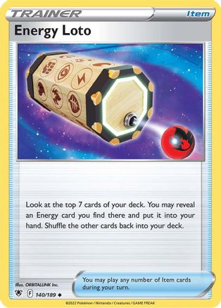Energy Loto (140) Reverse Holofoil - Astral Radiance