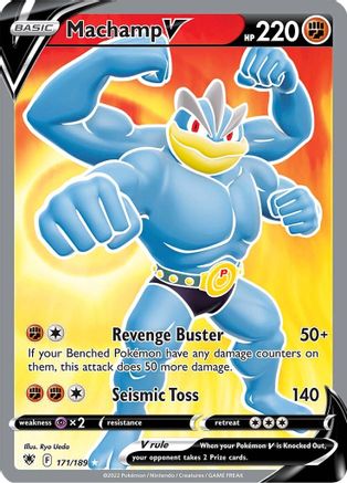 Machamp V (Full Art) (171) Holofoil - Astral Radiance