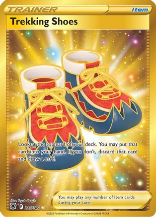 Trekking Shoes (Secret) (215) Holofoil - Astral Radiance