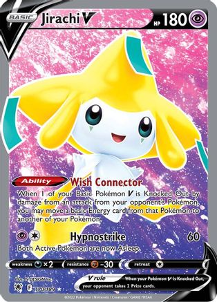 Jirachi V (Full Art) (170) Holofoil - Astral Radiance