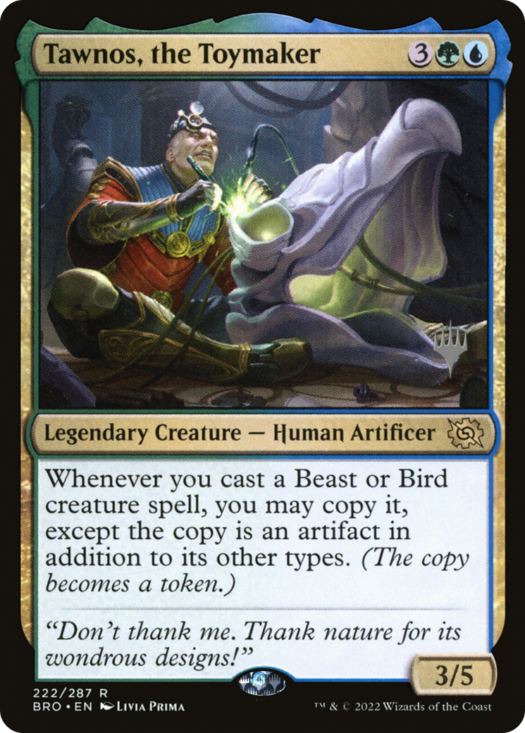 Tawnos, the Toymaker (222) - The Brothers' War Promos