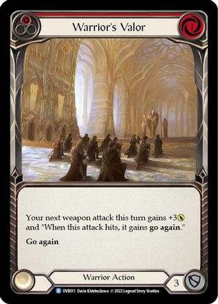Warriors Valor (DVR011) - Classic Battles: Rhinar vs Dorinthea