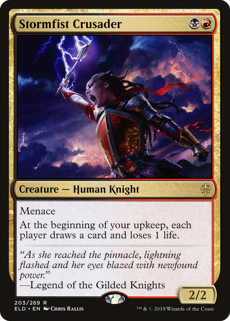 Stormfist Crusader (203) - Throne of Eldraine