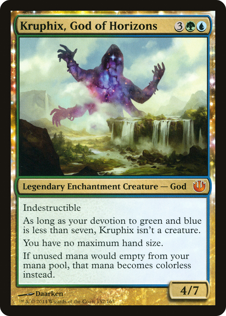Kruphix, God of Horizons (152) Foil - Journey into Nyx