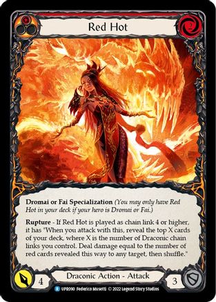 Red Hot (UPR090) Rainbow Foil - Uprising