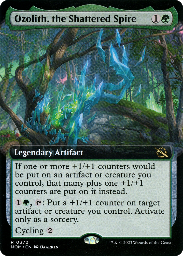 Ozolith, the Shattered Spire (Extended Art) (372) - March of the Machine