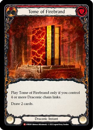 Tome of Firebrand (UPR089) Rainbow Foil - Uprising
