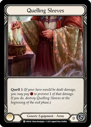 Quelling Sleeves (UPR185) Rainbow Foil - Uprising