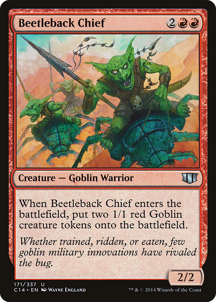 Beetleback Chief (171) - Commander 2014