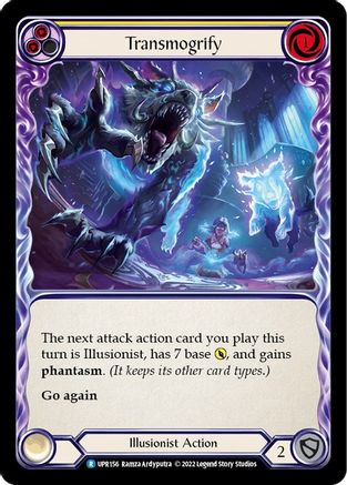 Transmogrify (Yellow) (UPR156) Rainbow Foil - Uprising
