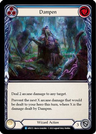 Dampen (Blue) (UPR172) Rainbow Foil - Uprising