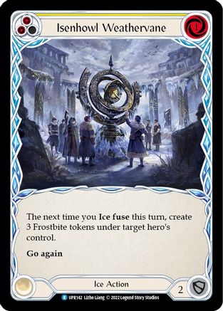 Isenhowl Weathervane (Yellow) (UPR142) Rainbow Foil - Uprising
