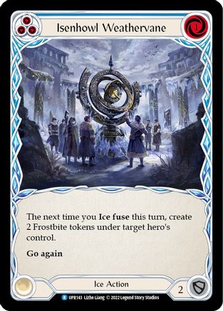 Isenhowl Weathervane (Blue) (UPR143) Rainbow Foil - Uprising