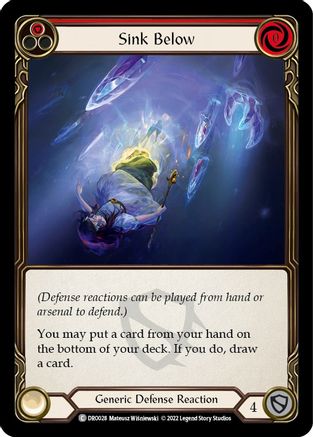 Sink Below (DRO028) - Blitz Deck: Uprising - Dromai