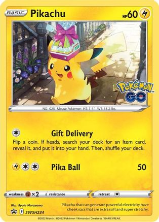 Pikachu - SWSH234 (SWSH234) Holofoil - SWSH Sword & Shield Promo Cards