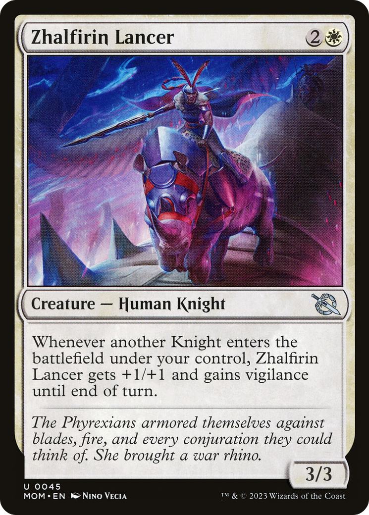 Zhalfirin Lancer (045) - March of the Machine