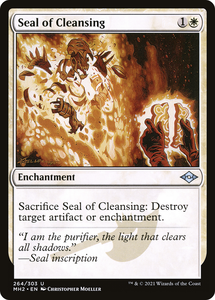 Seal of Cleansing (264) Foil - Modern Horizons 2