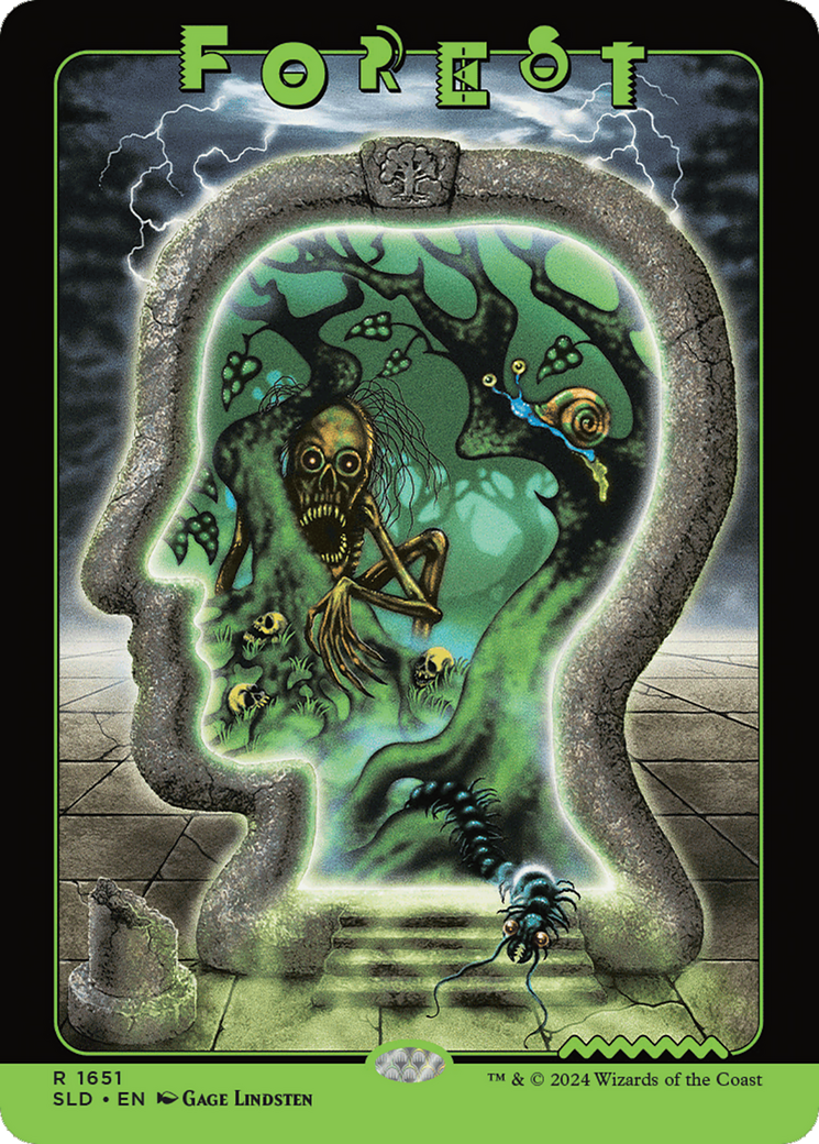 Forest (1651) Foil - Secret Lair Drop Series