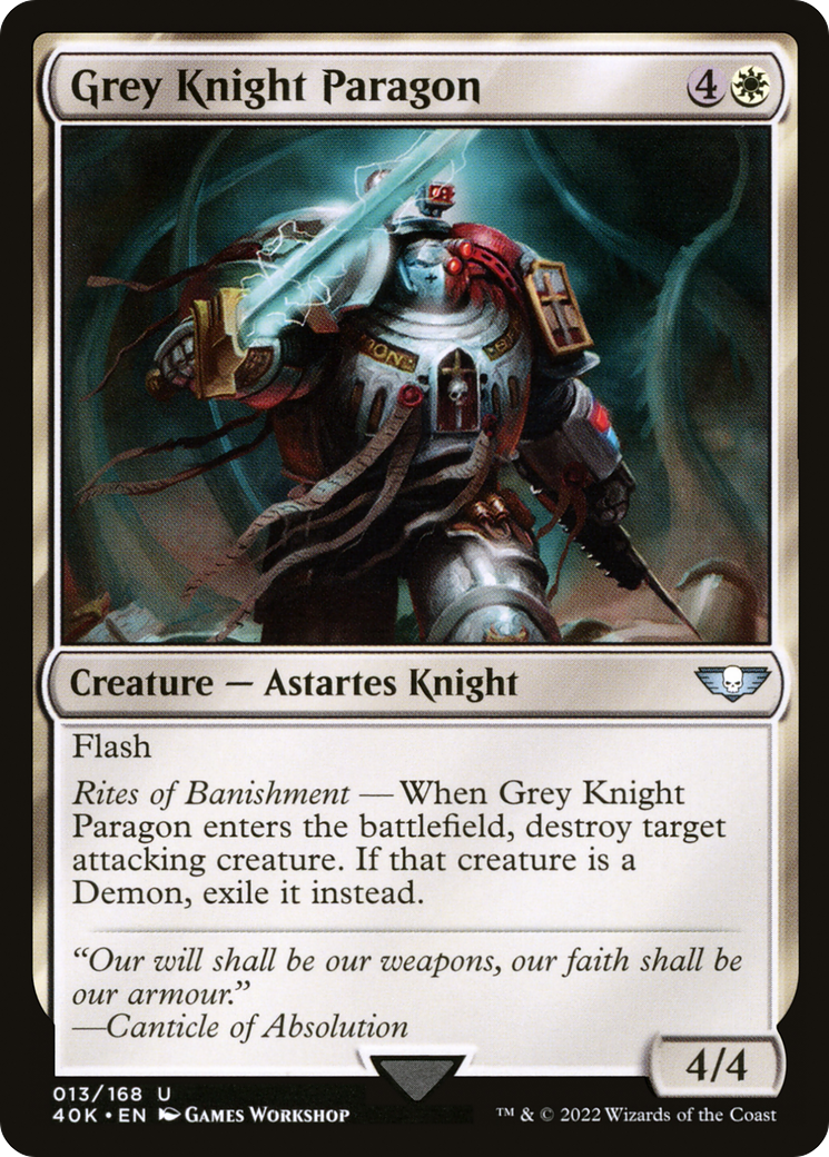 Grey Knight Paragon (013) - Warhammer 40,000 Commander