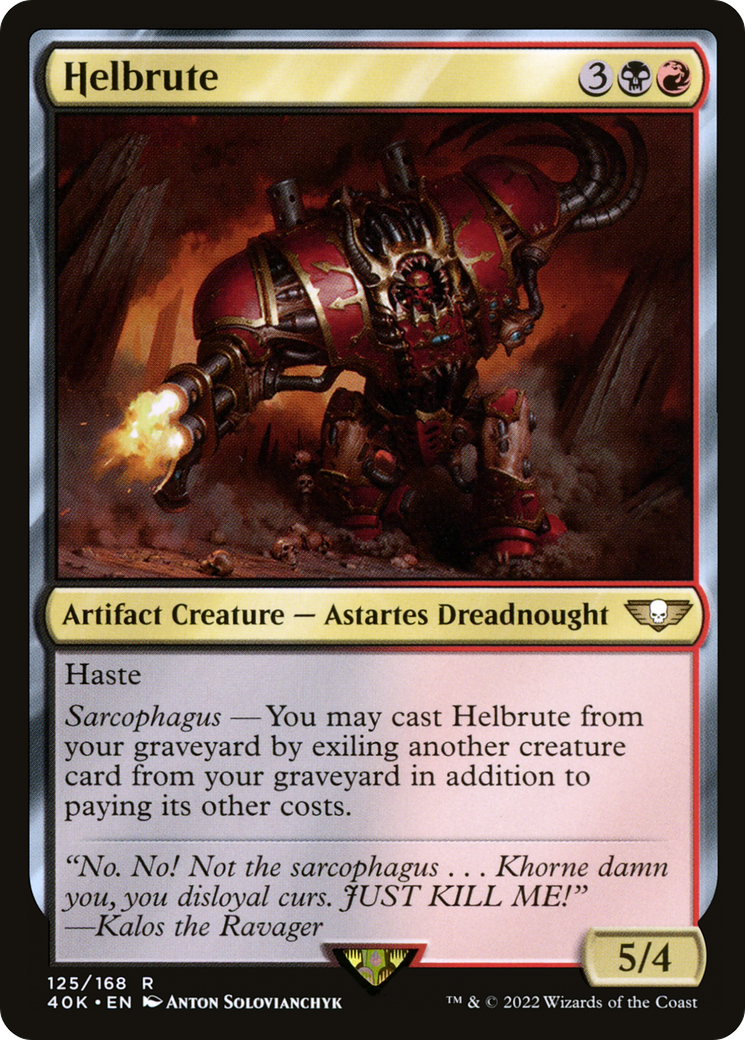 Helbrute (125) - Warhammer 40,000 Commander