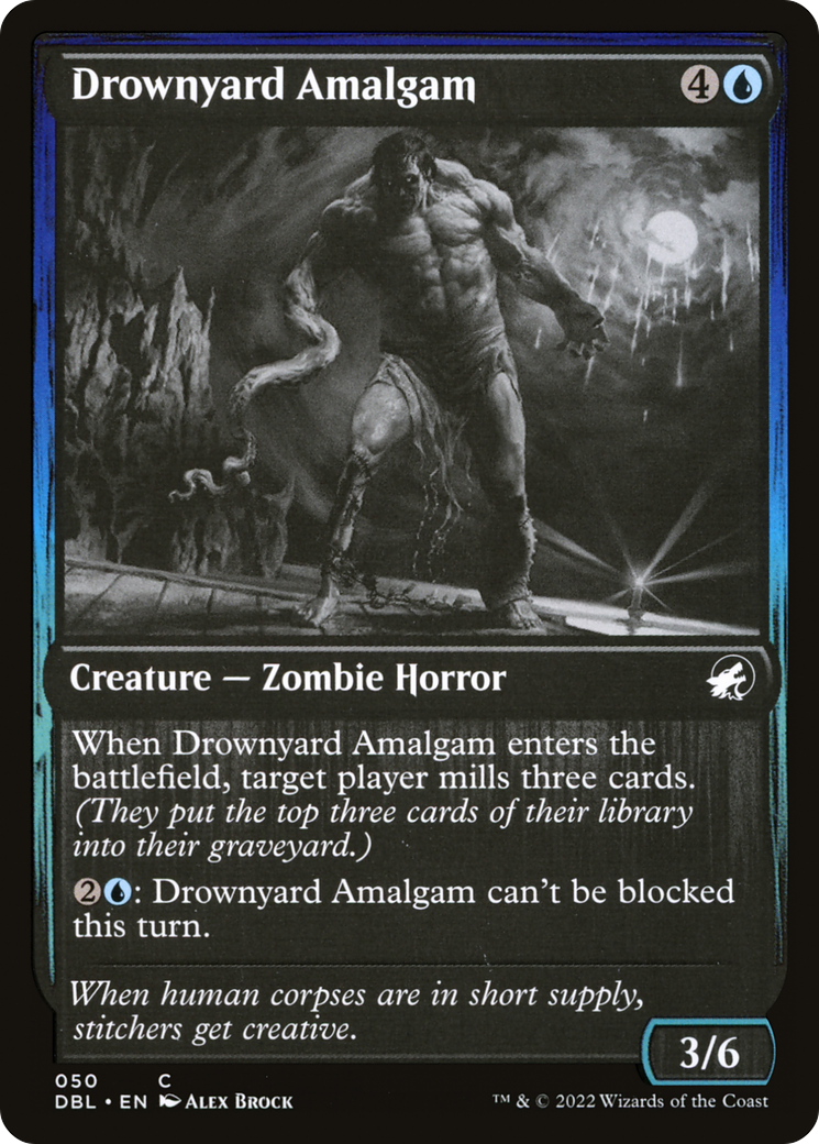 Drownyard Amalgam (050) Foil - Innistrad: Double Feature