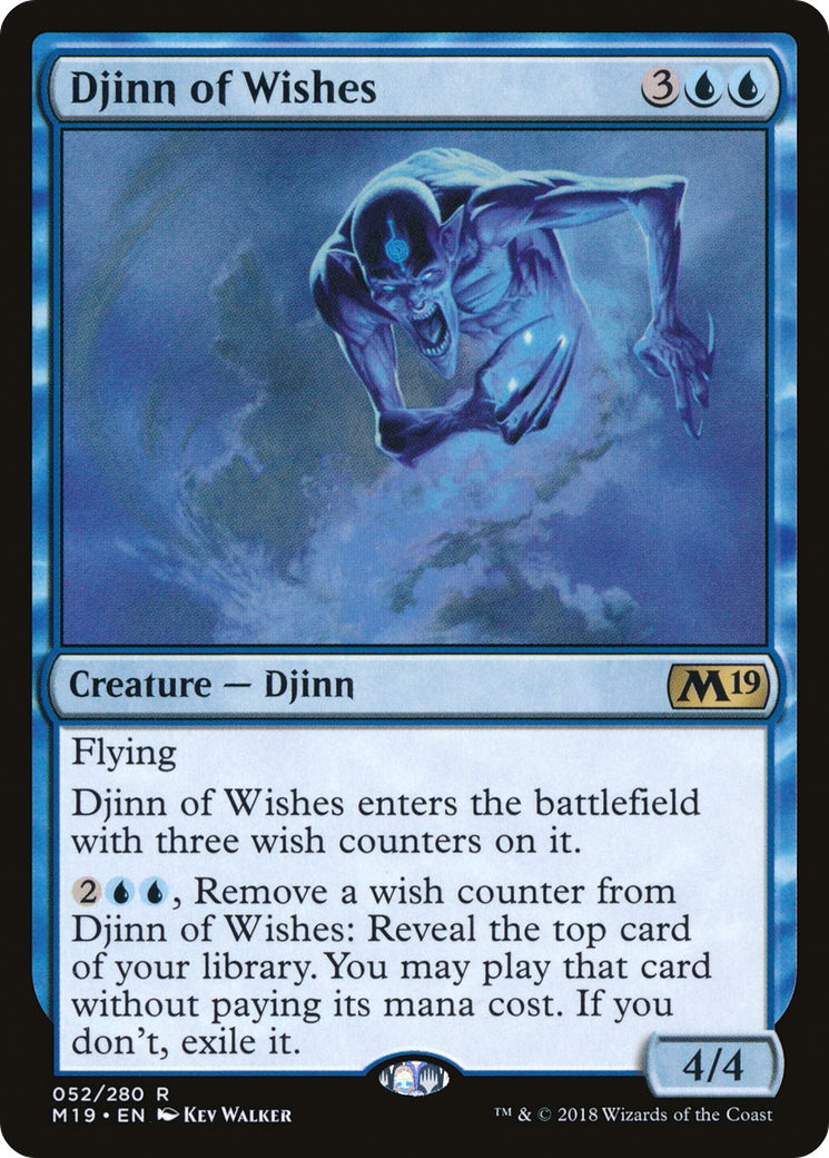 Djinn of Wishes (052) - Core Set 2019
