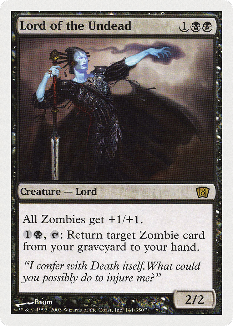 Lord of the Undead (141) Foil - Eighth Edition