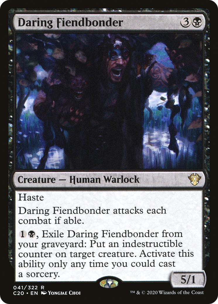 Daring Fiendbonder (041) - Commander 2020