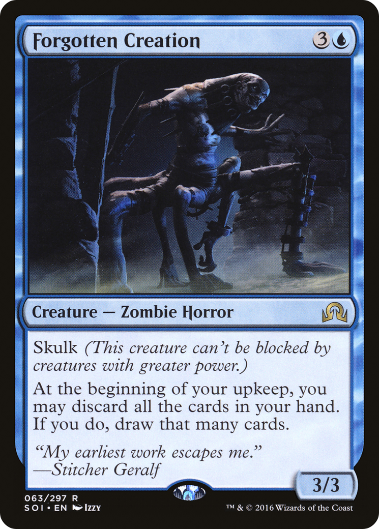 Forgotten Creation (063) - Shadows over Innistrad