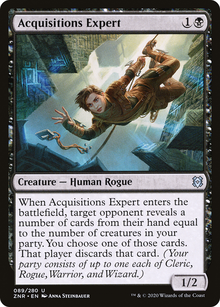 Acquisitions Expert (089) Foil - Zendikar Rising