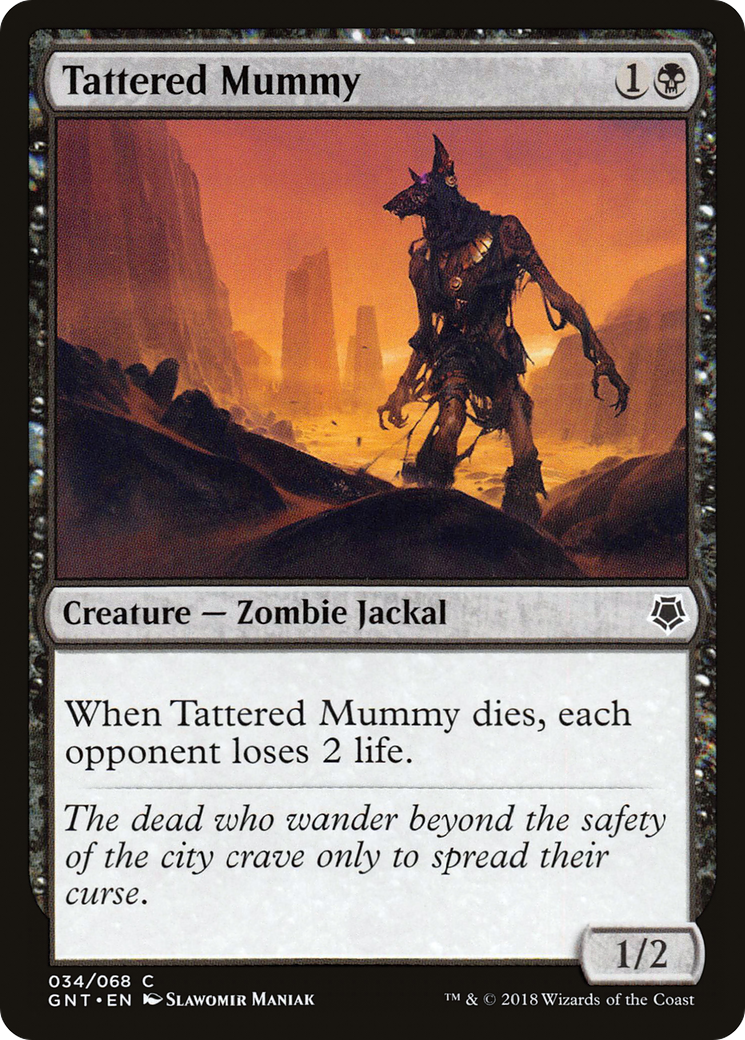 Tattered Mummy (034) - Game Night