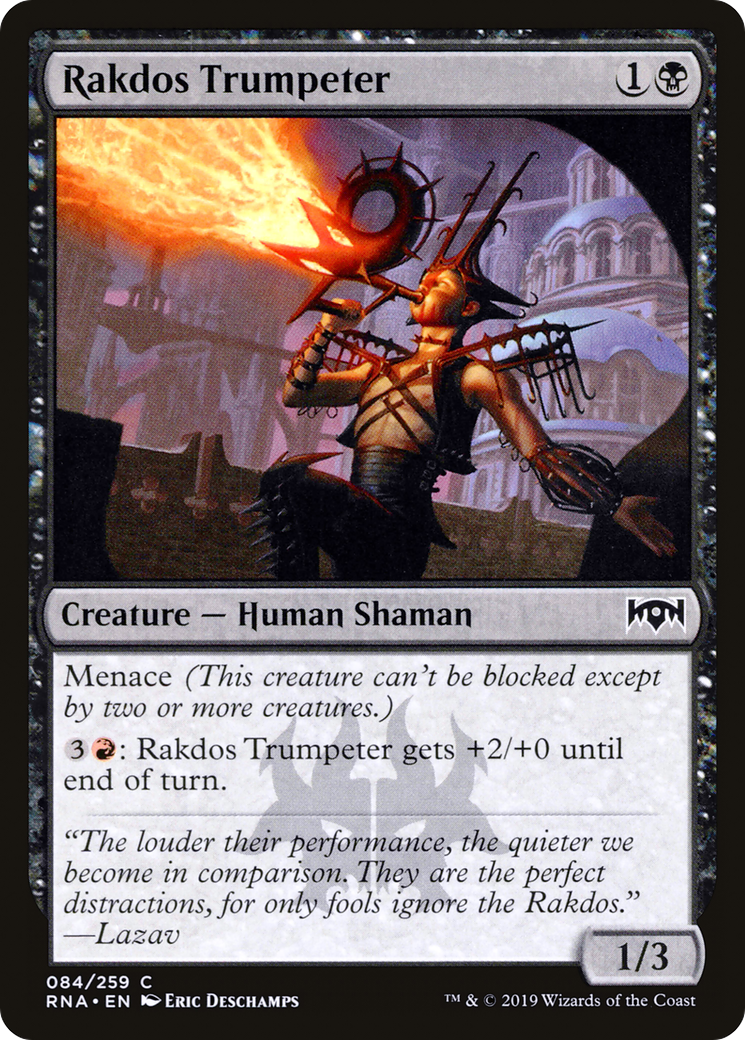Rakdos Trumpeter (084) Foil - Ravnica Allegiance