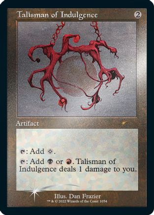 Talisman of Indulgence (1054) Foil - Secret Lair Drop Series