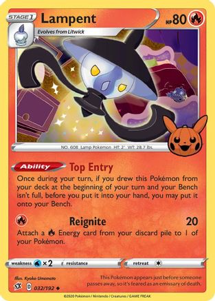 Lampent (32) - Trick or Trade BOOster Bundle