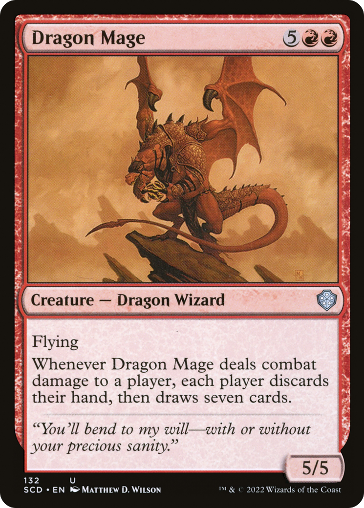 Dragon Mage (132) - Starter Commander Decks