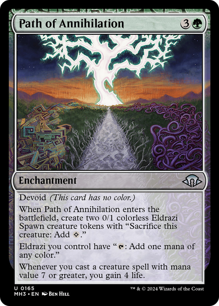 Path of Annihilation (165) Foil - Modern Horizons 3