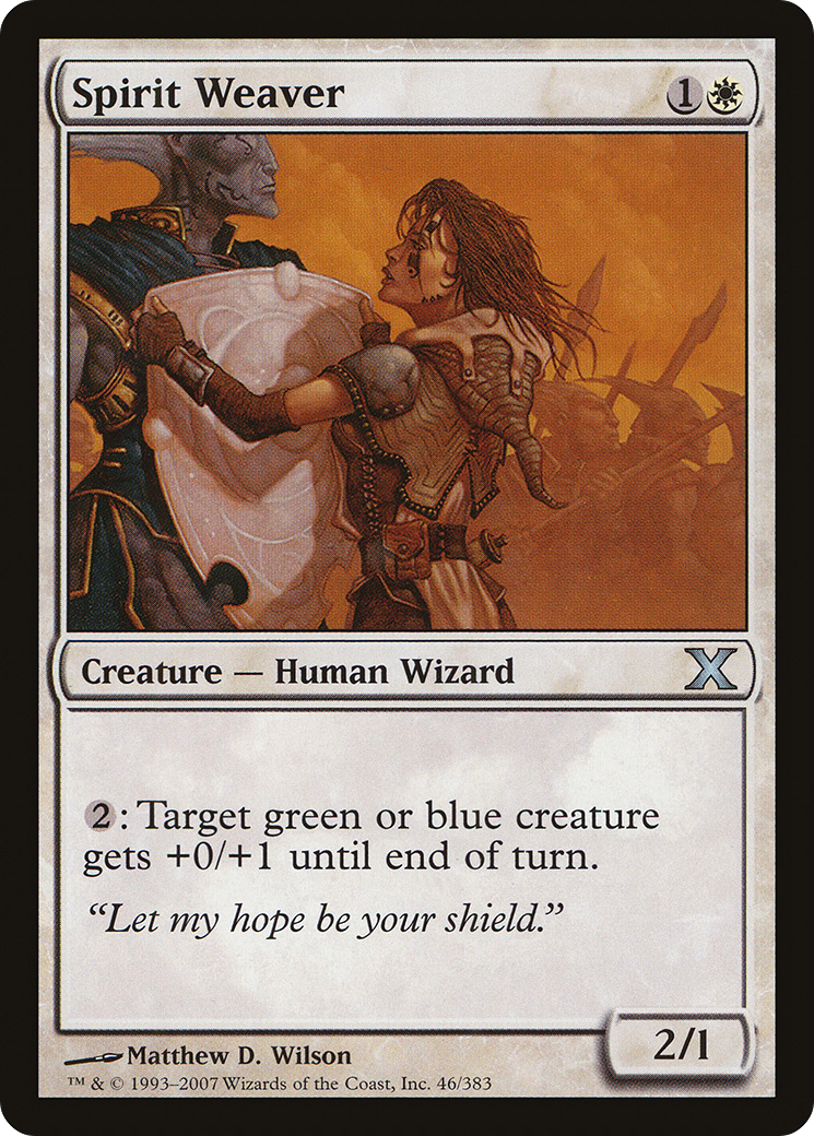 Spirit Weaver (046) Foil - Tenth Edition