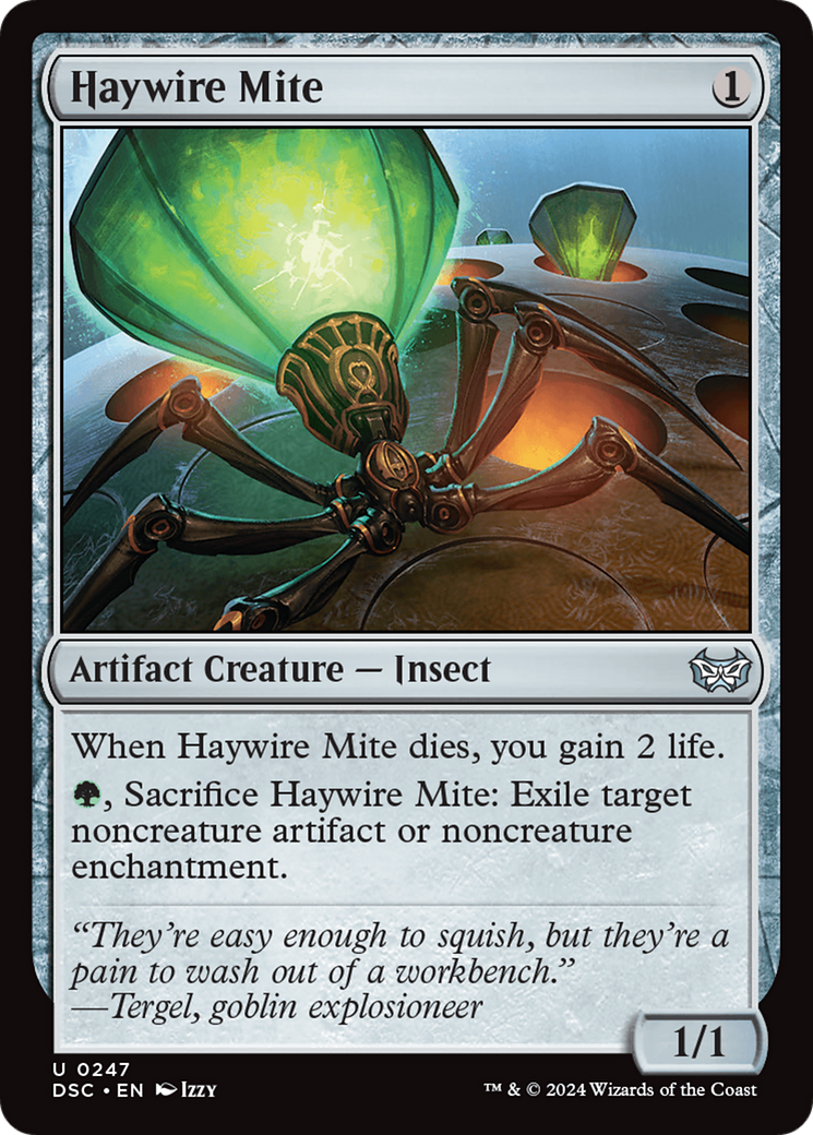 Haywire Mite (247) - Duskmourn: House of Horror Commander