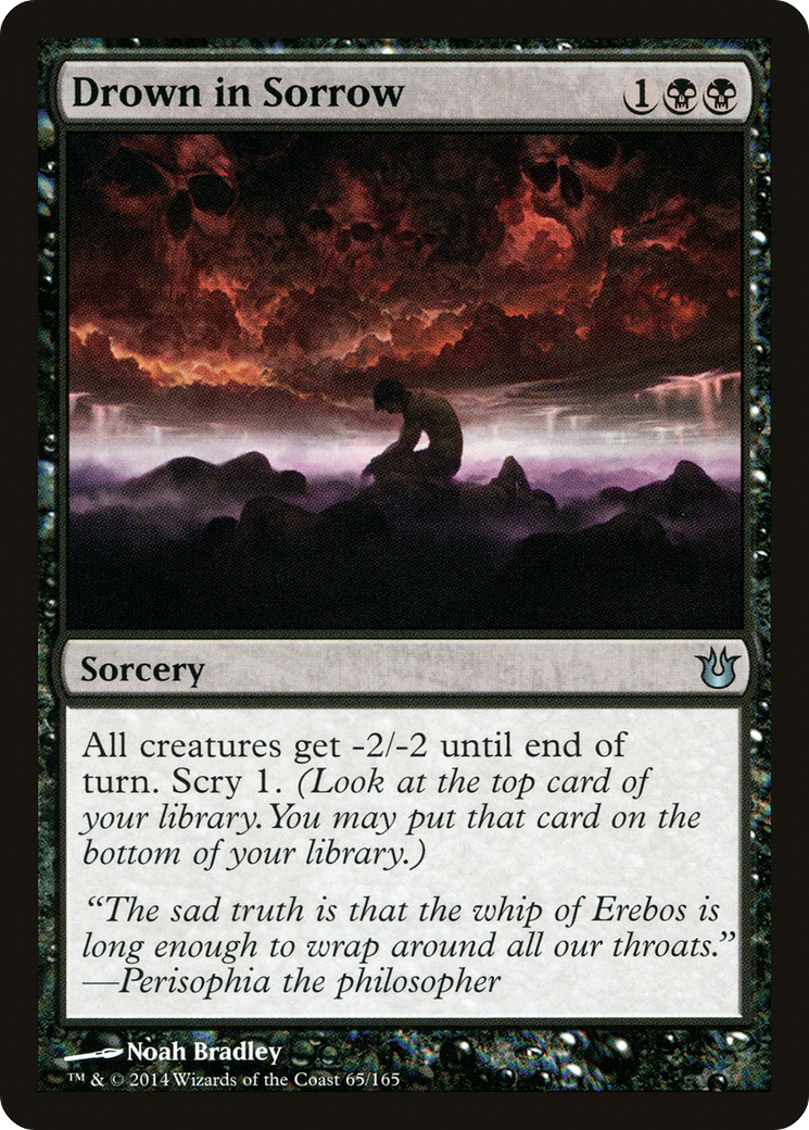 Drown in Sorrow (065) Foil - Born of the Gods