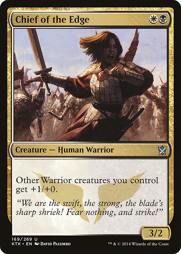 Chief of the Edge (169) Foil - Khans of Tarkir